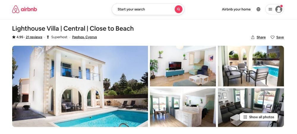 paphos airbnb