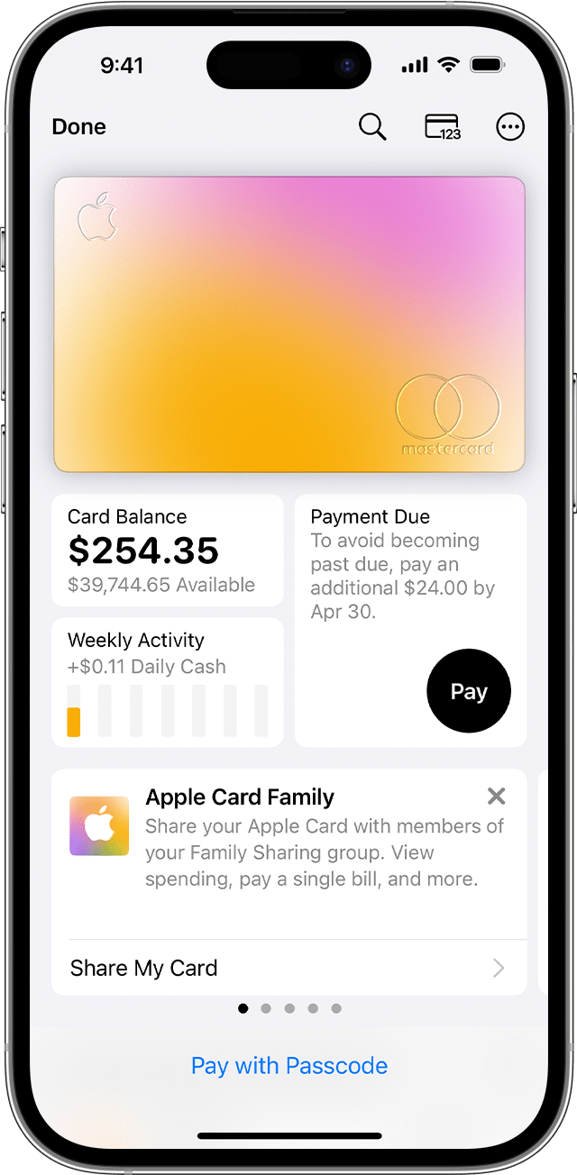 apple account pay