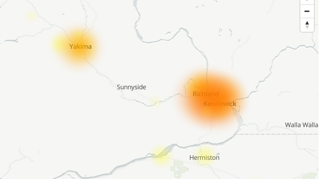 spectrum outage map yakima