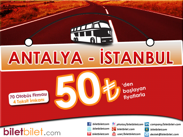 otobüs antalya istanbul