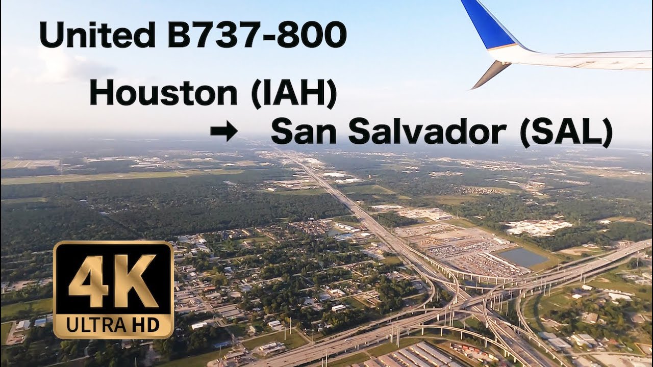 iah to san salvador