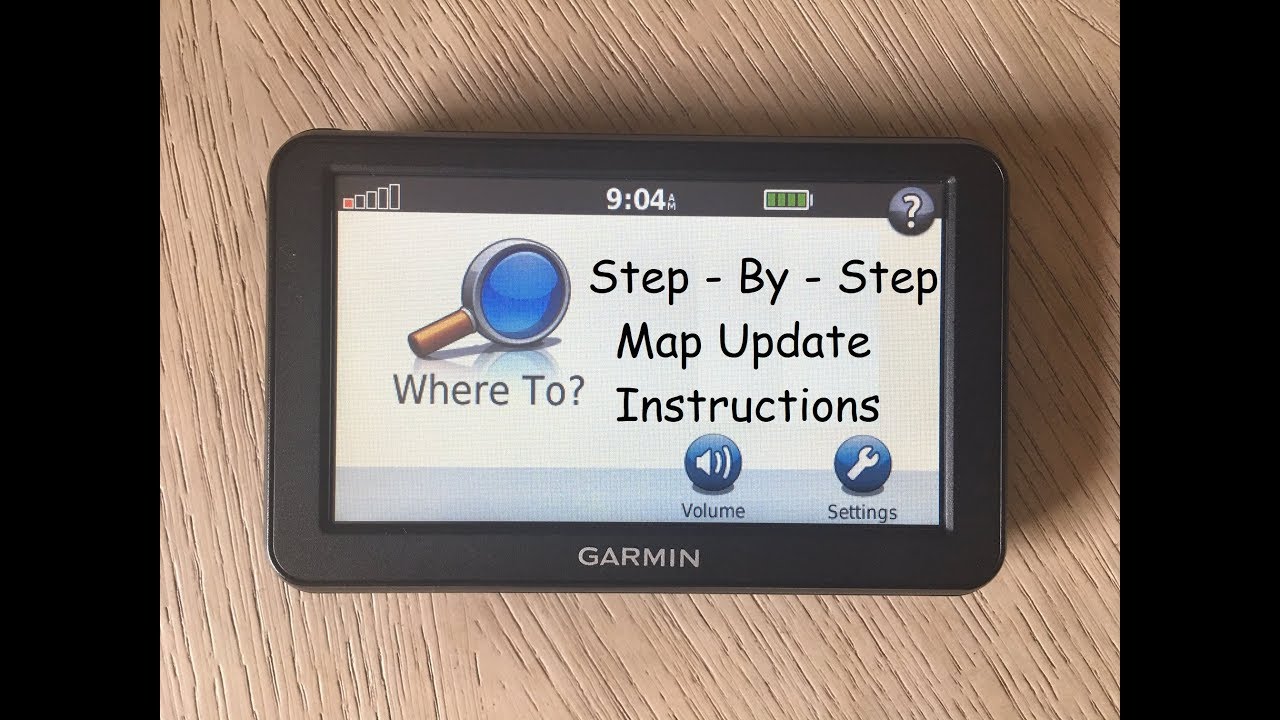 garmin nuvi 200w map update