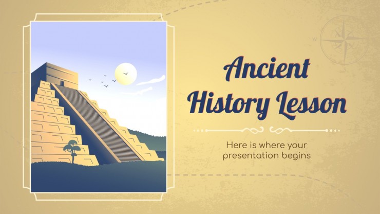 ancient history powerpoint template