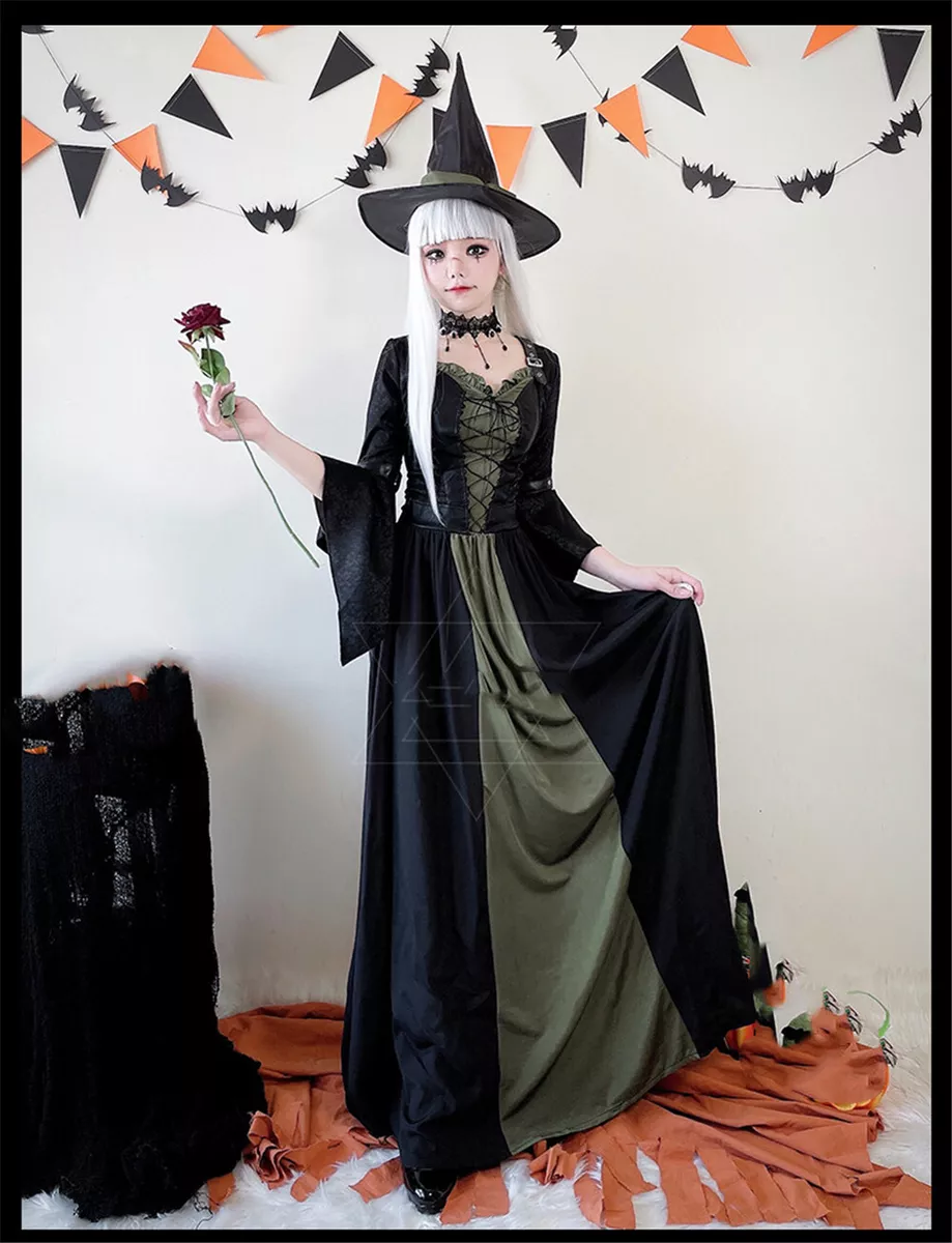 witch dress costume