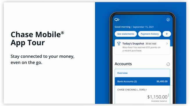 chase online banking customer service