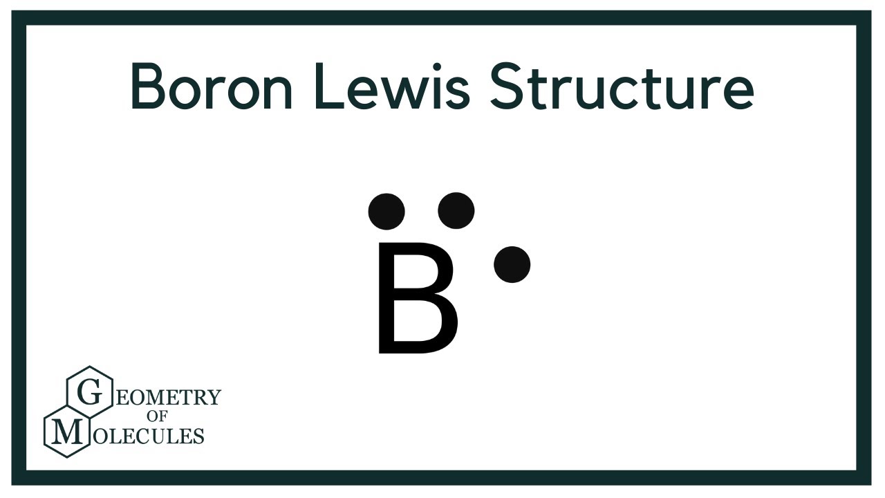 b lewis structure