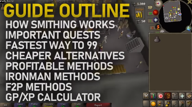 smithing calculator osrs