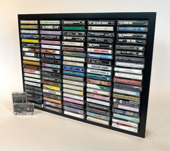 cassette tape shelf