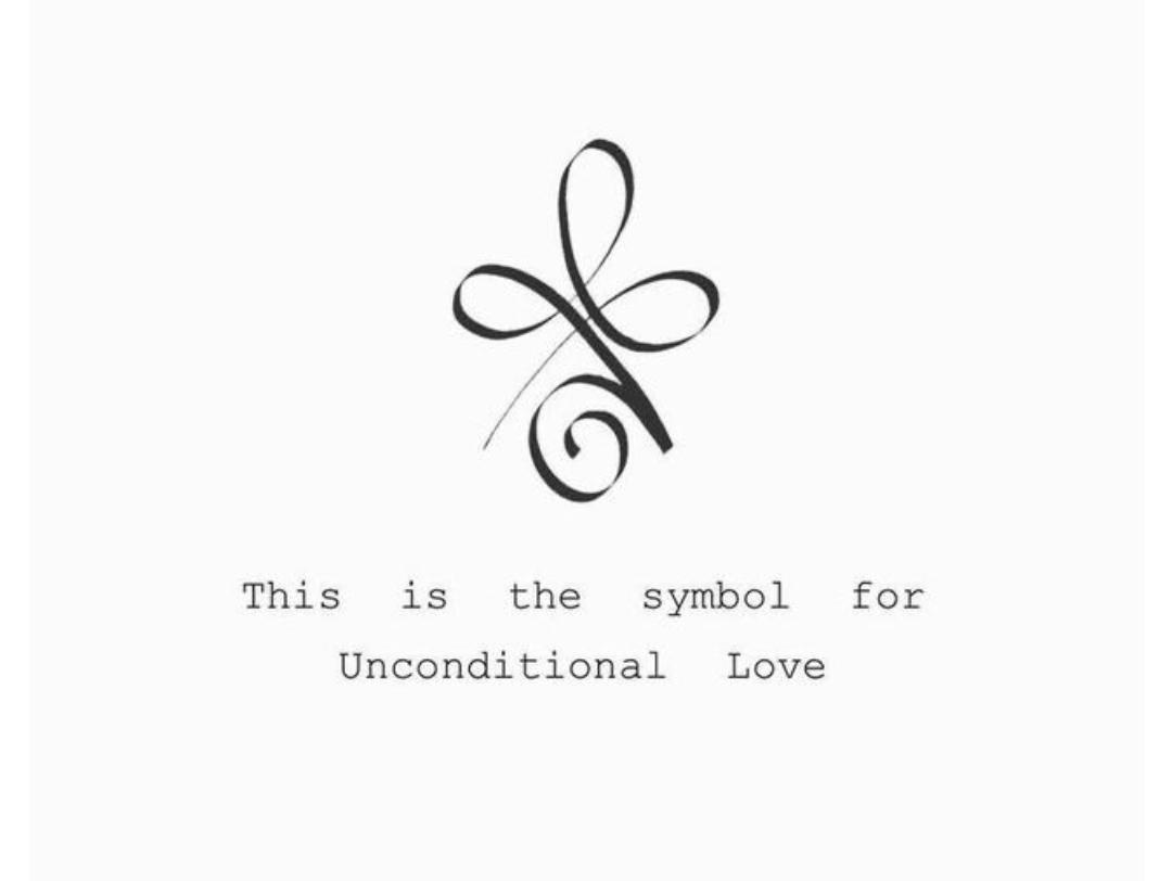 unconditional love tattoo