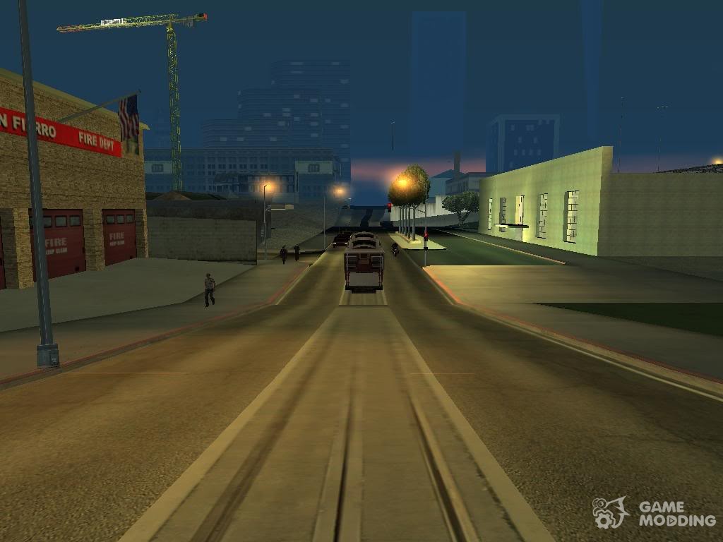 gta san andreas black road fix