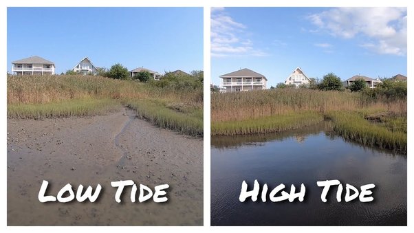 is it high or low tide