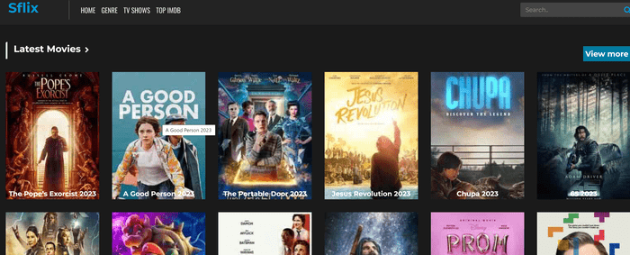 sflix movies