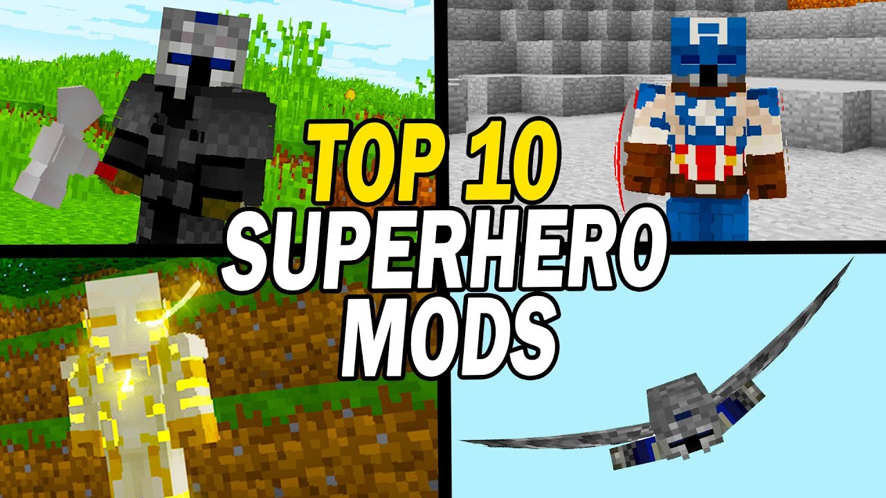 minecraft mod superhero