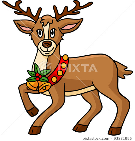 cartoon pictures of a reindeer