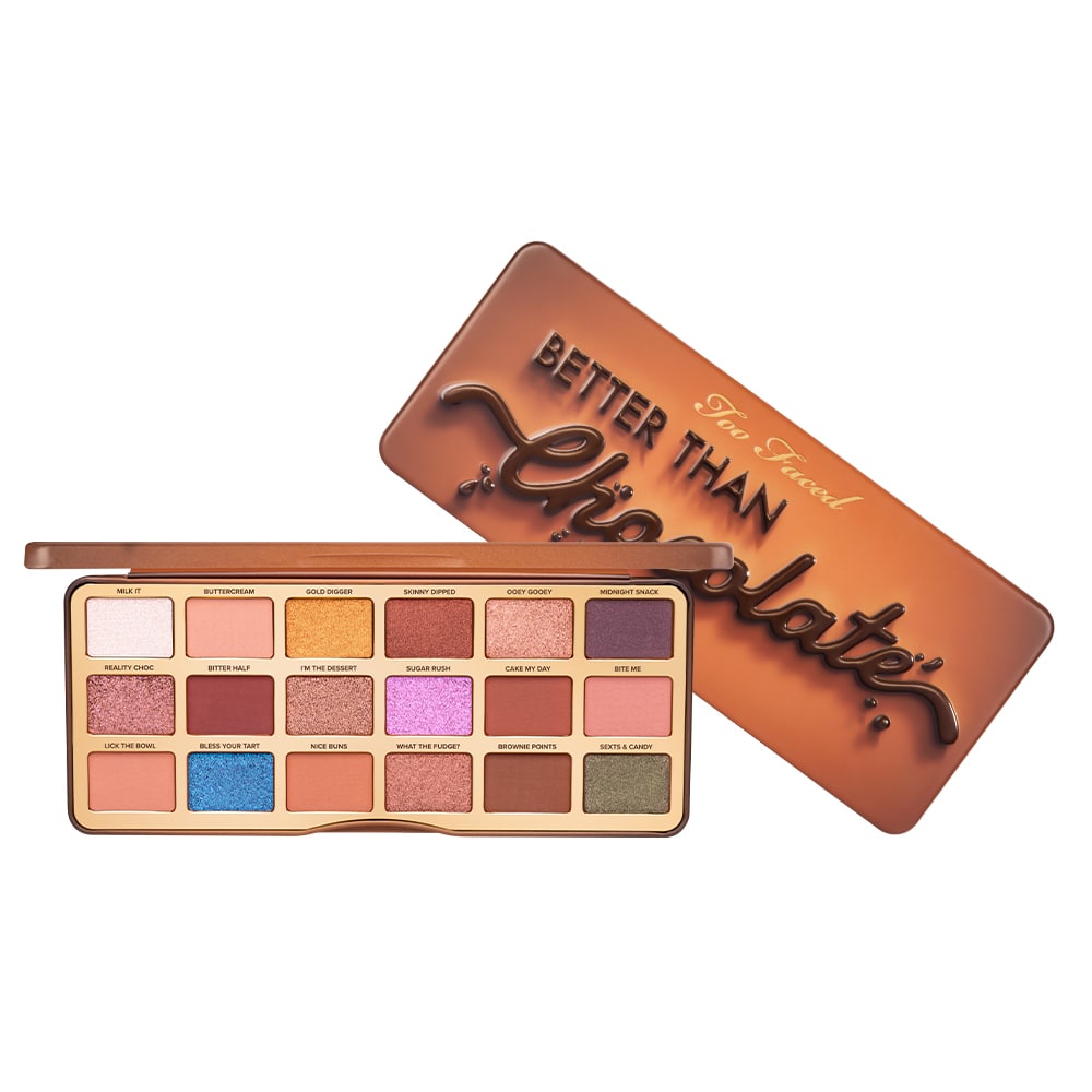 chocolate bar eyeshadow palette too faced