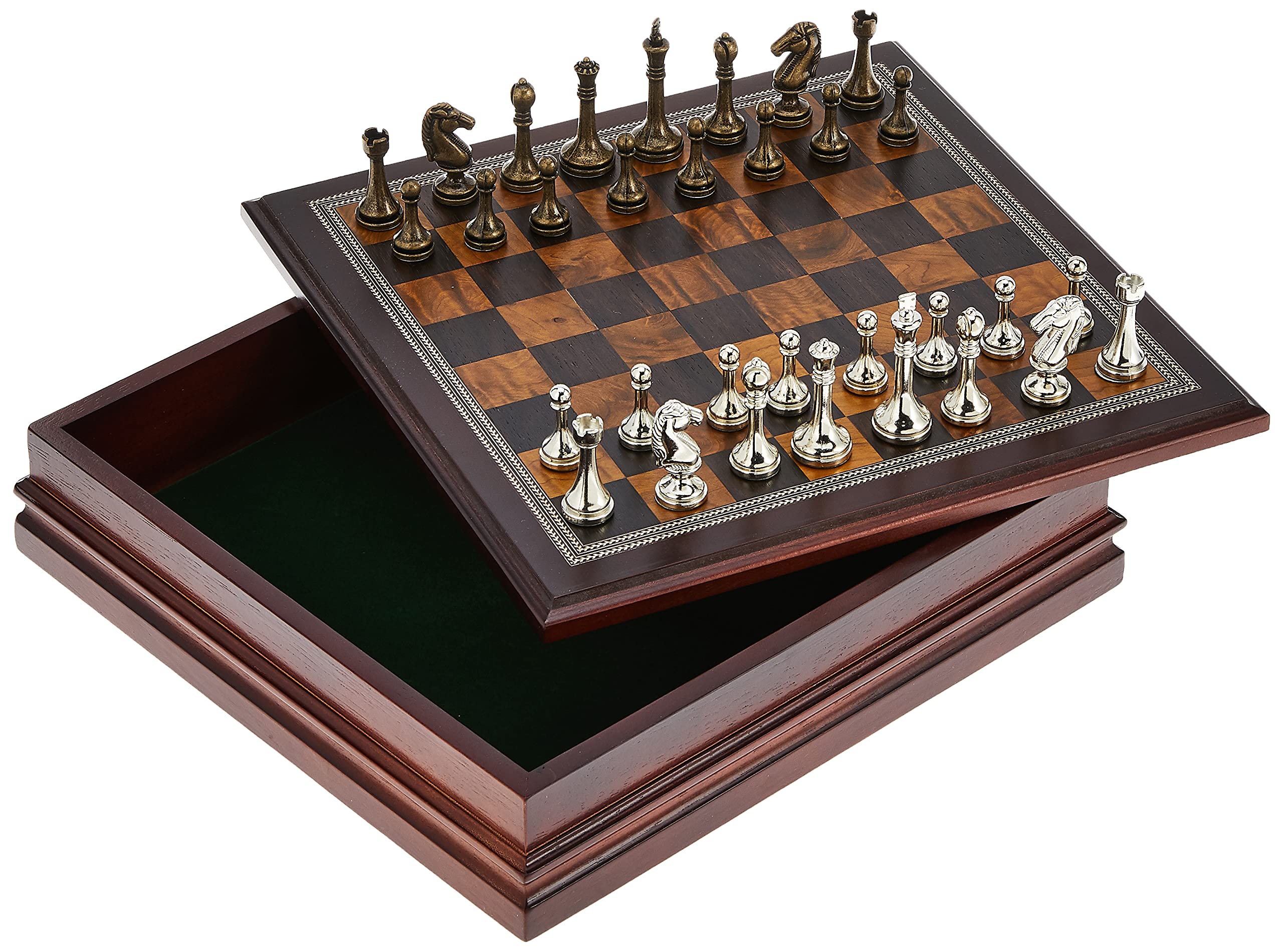 metal chess set