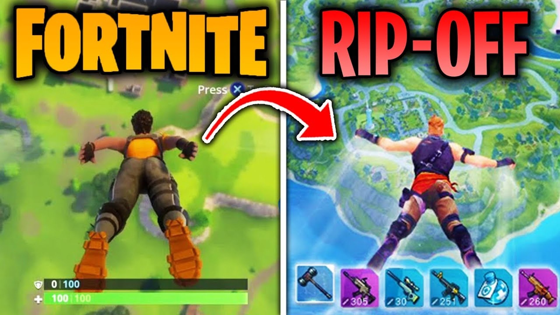 fortnite ripoffs