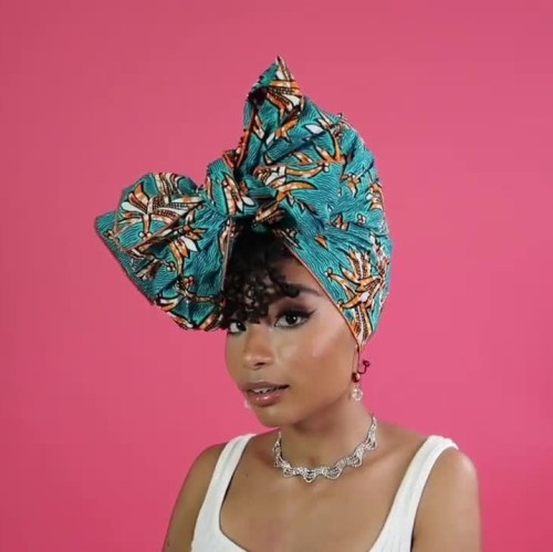 how to make african head wraps