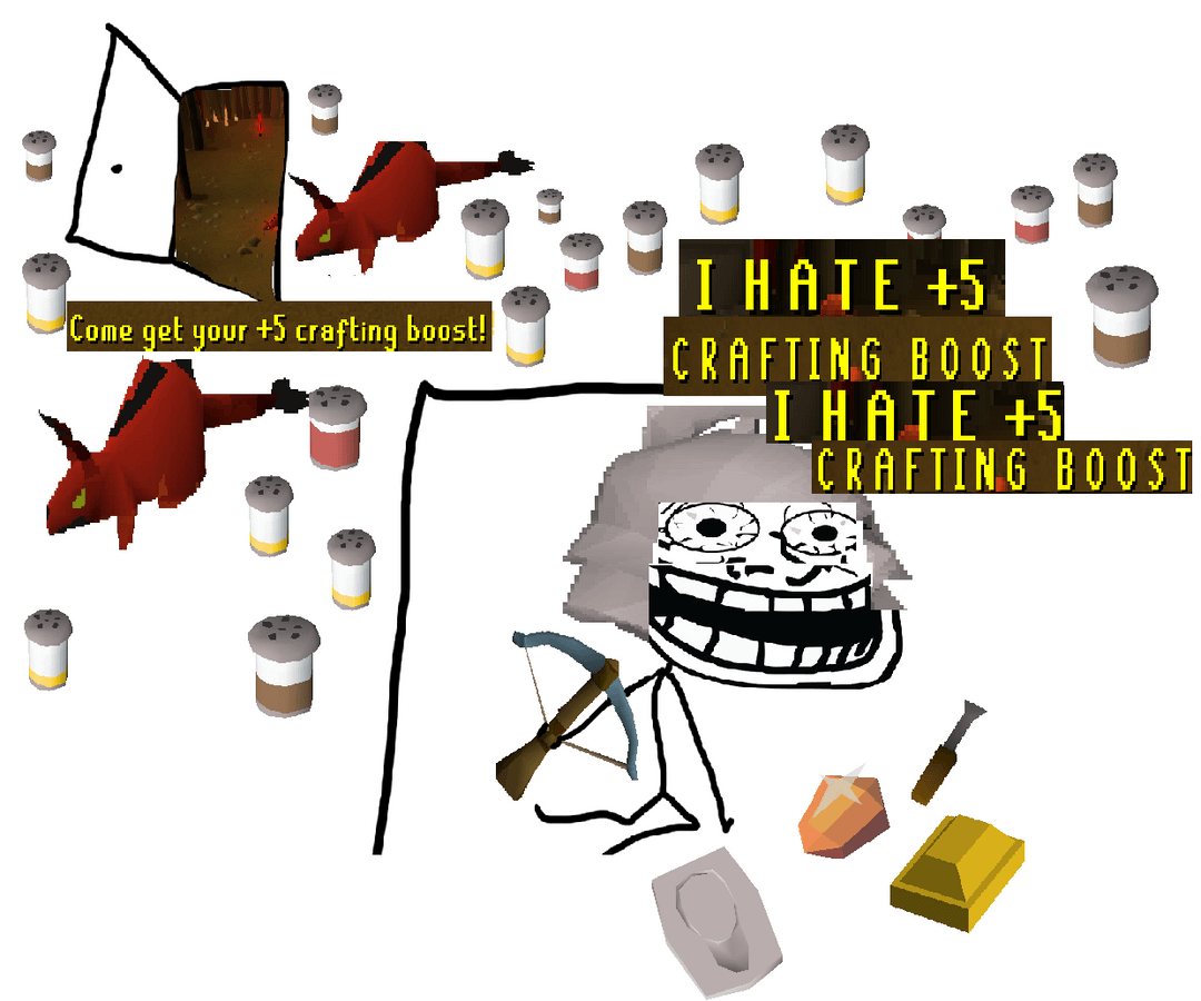 osrs crafting boosts