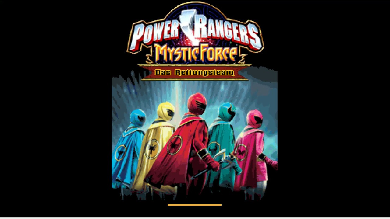 power rangers mystic force games