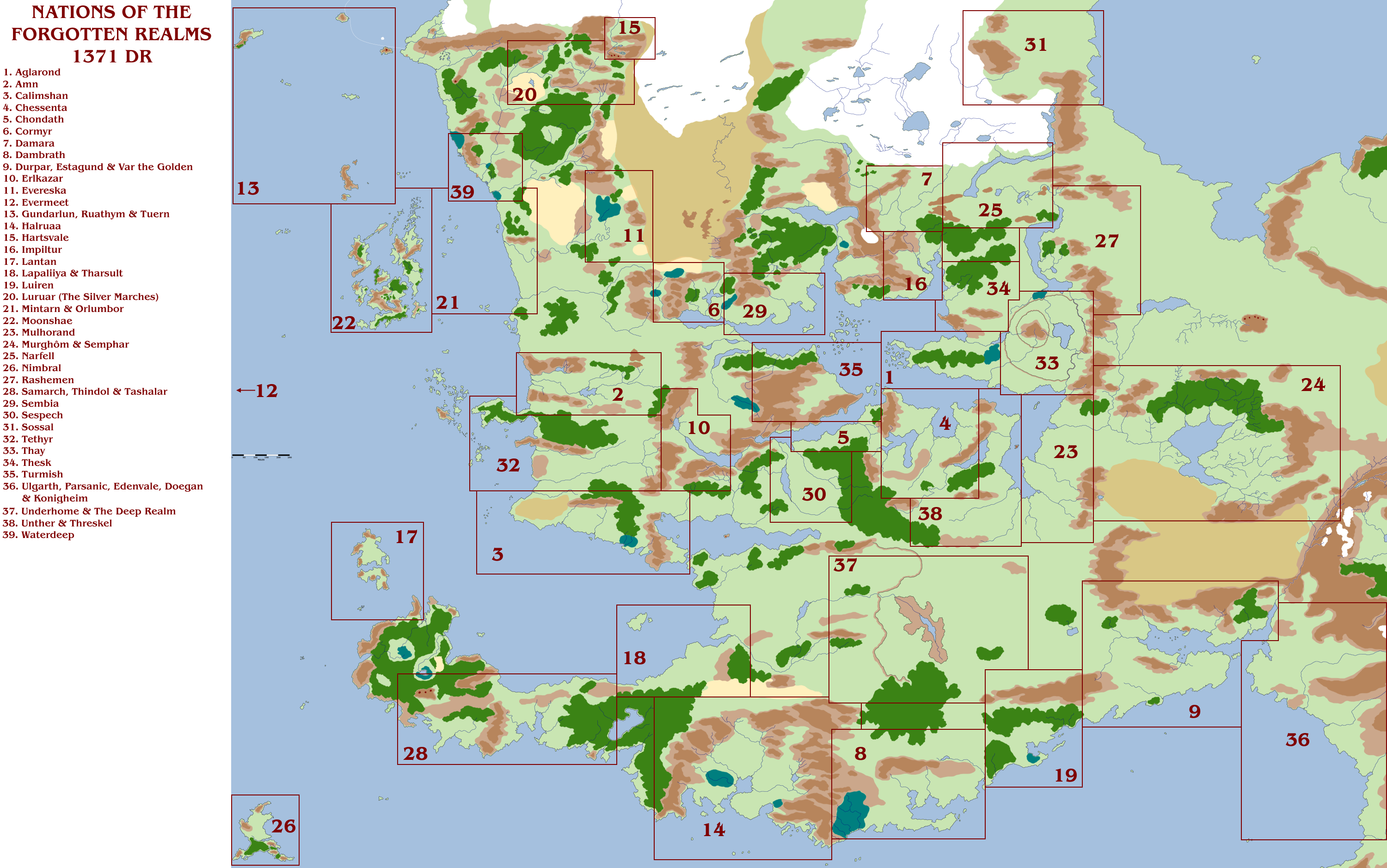 forgotten realms map