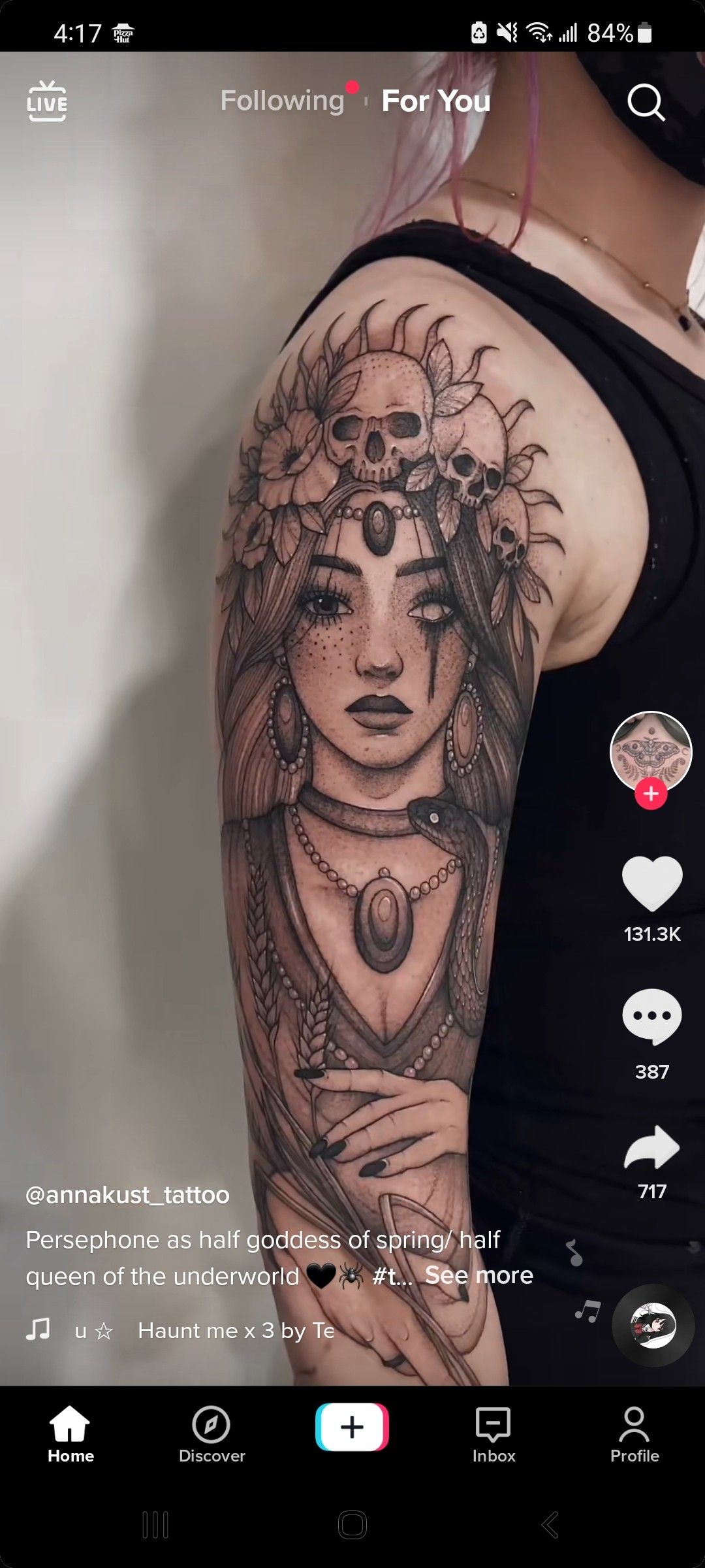 persephone tattoo