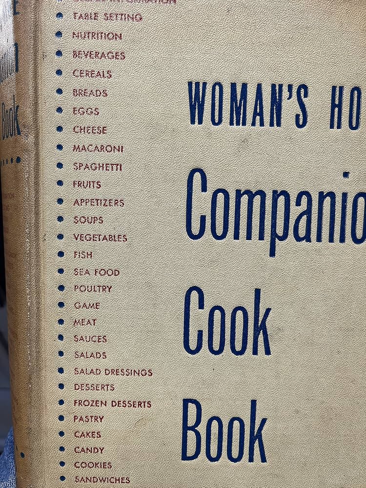 womans home companion cookbook