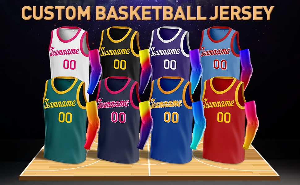 custom nba basketball jerseys