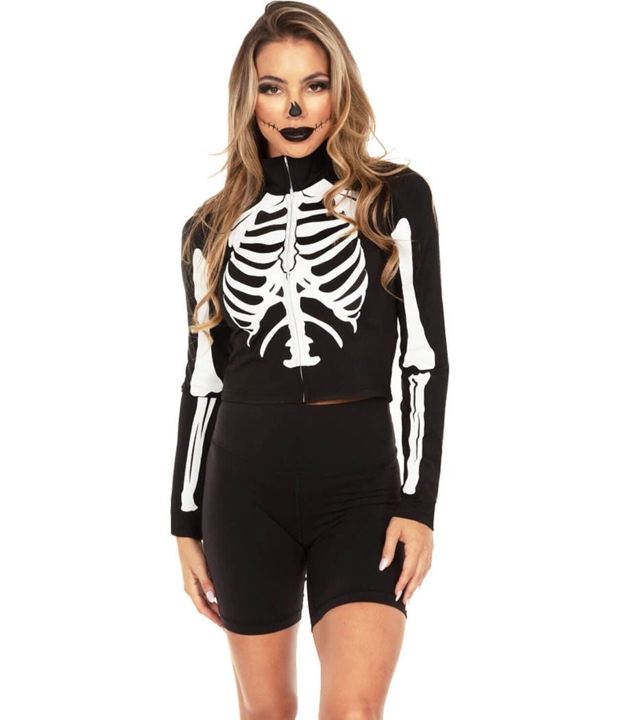 ladies skeleton top