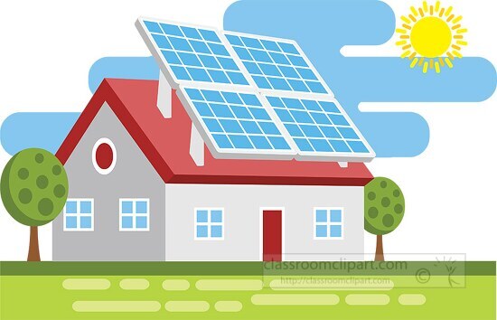 solar panel clipart