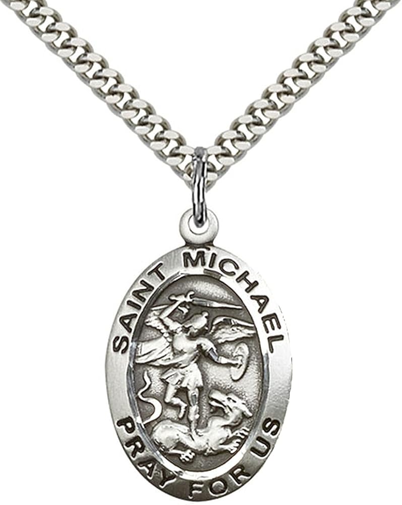 st michael archangel pendant