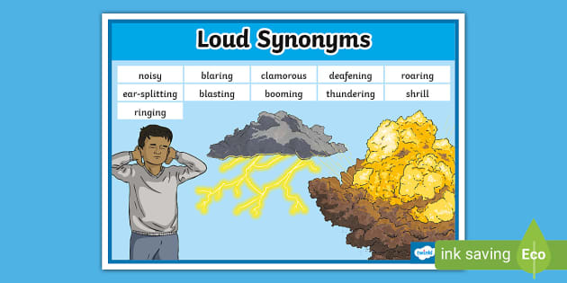 synonym for loud