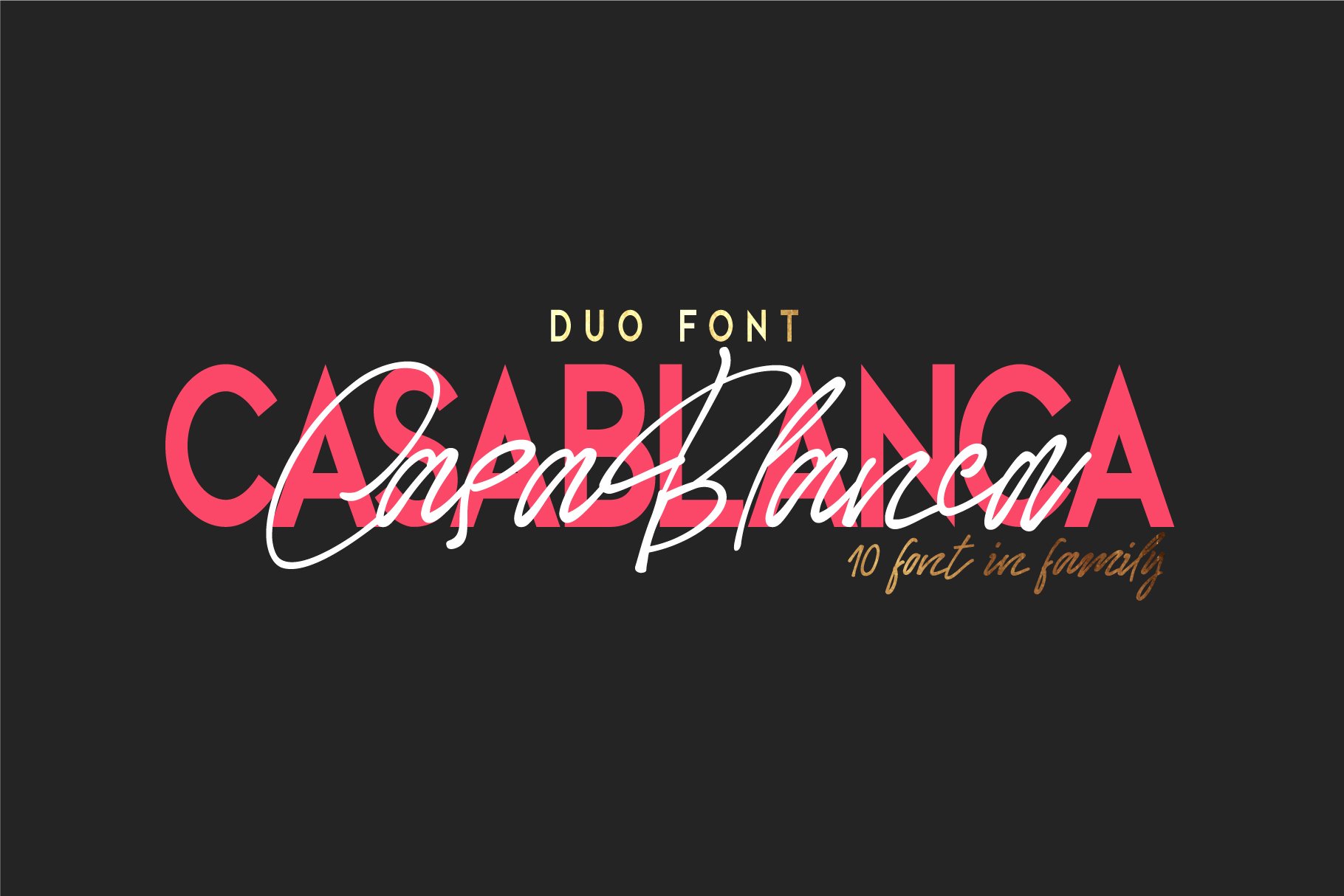 casablanca font free download