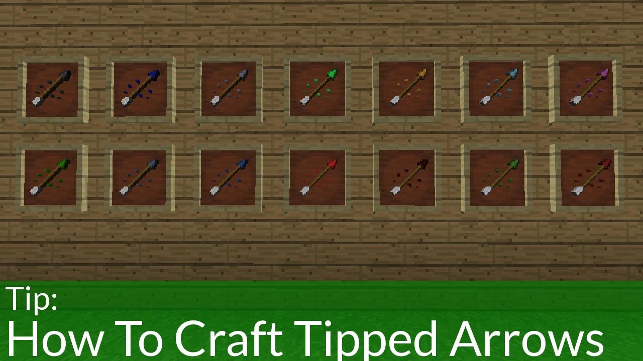 how to craft arrows in minecraft