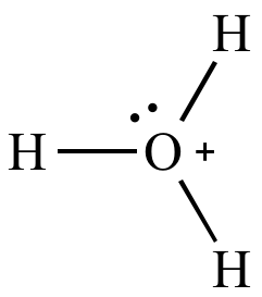 h30+ lewis structure