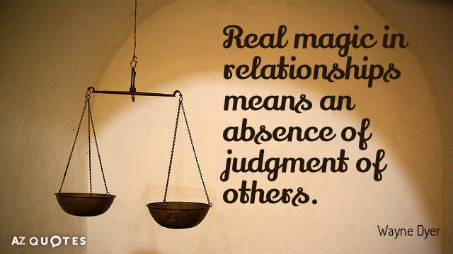 quotes on judgment of others