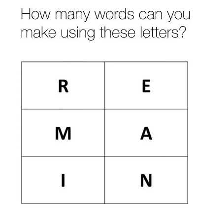 words with using these letters