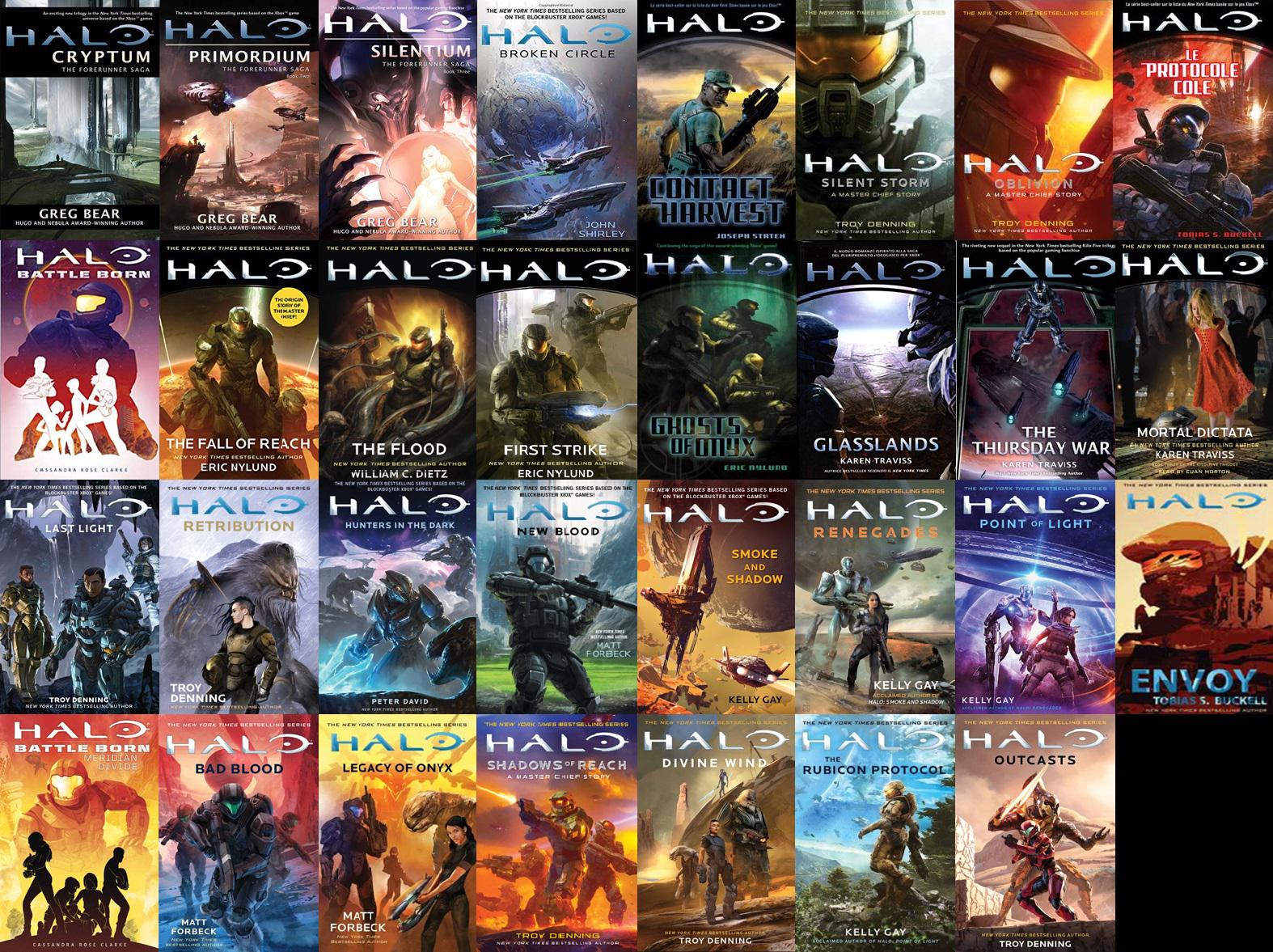 halo book chronological order