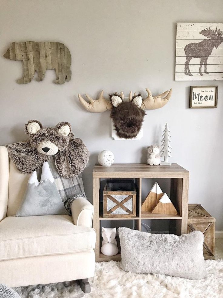 moose nursery decor