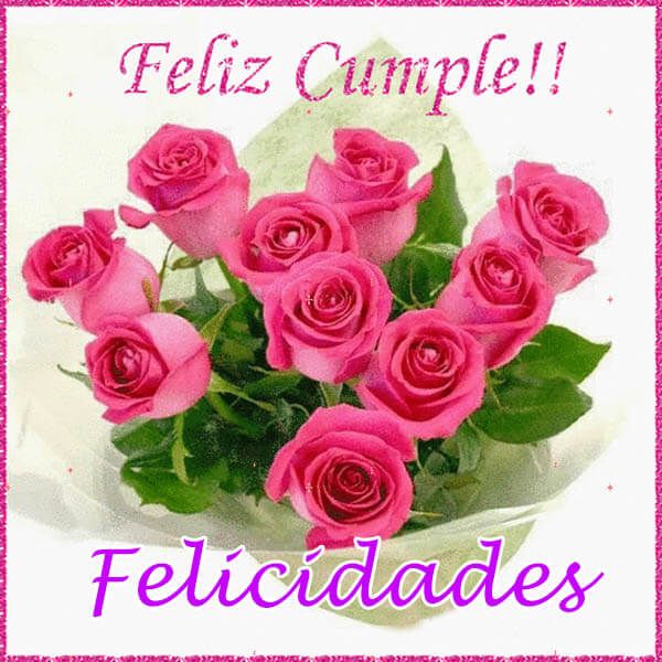 felicidades rosa imagenes