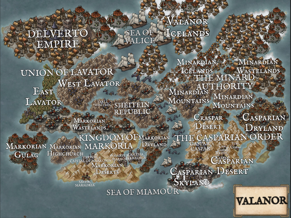 eastern luminant map