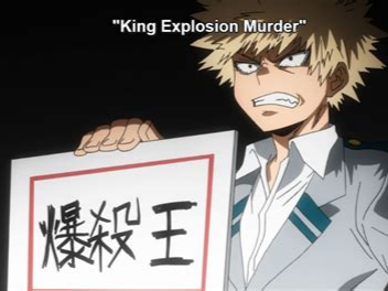 king explosion bakugou