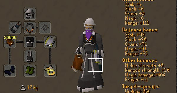 range equipment osrs