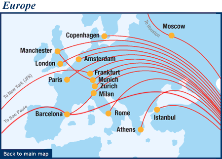 singapore airline route map