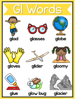 gl words phonics