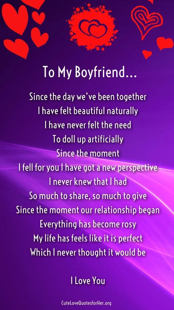 poem for my boyfriend