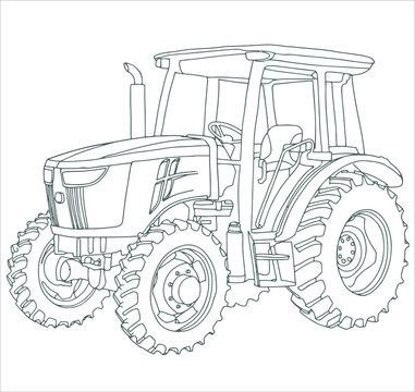 tractor drawings