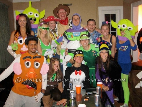 toy story characters costumes
