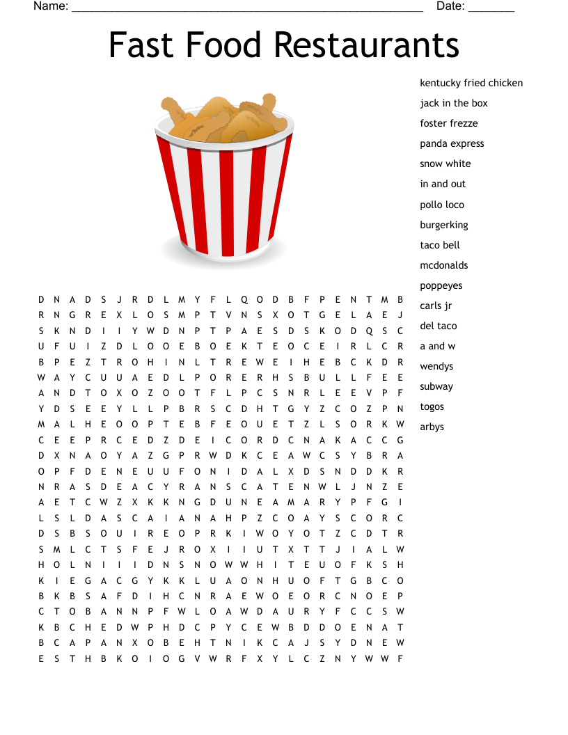 taco fast food chain crossword