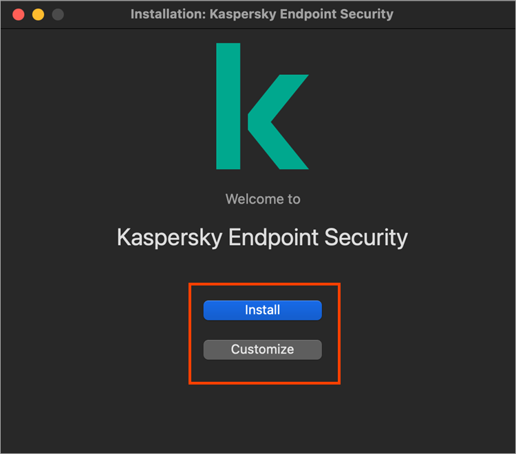 install kaspersky